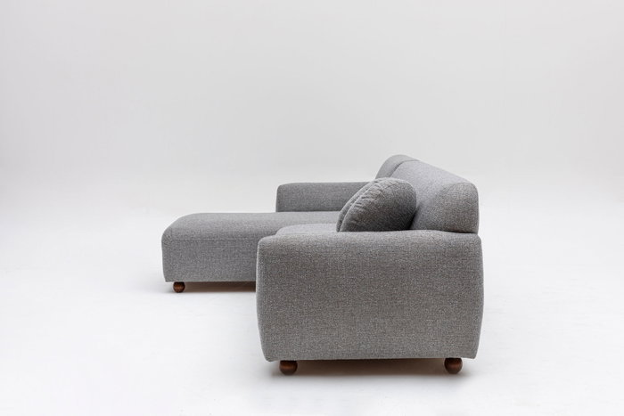 Atelier Del Sofa Eddy Corner (CHL-3R) - Gris claro